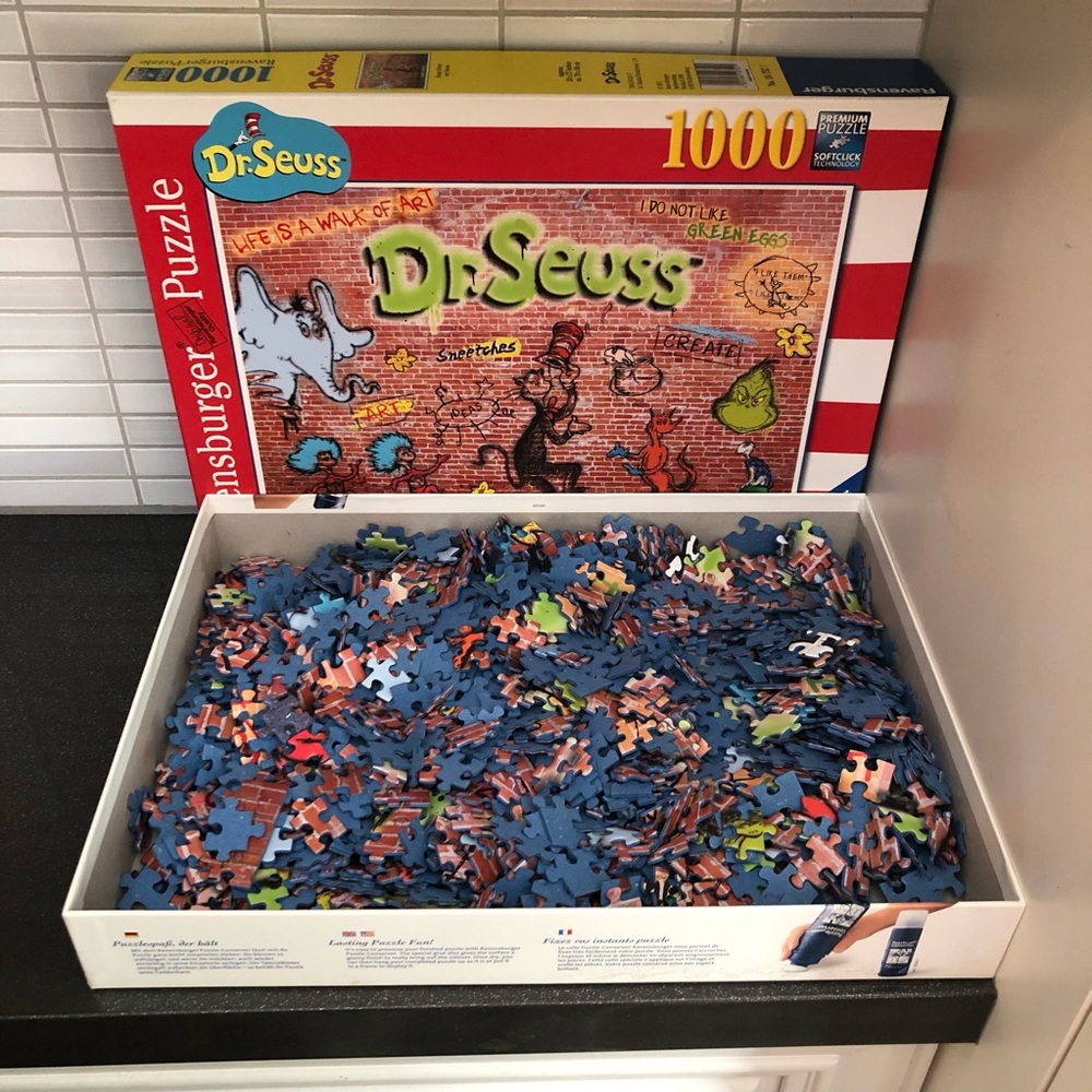 Ravensburger Dr Seuss, Seuss Story 1000 piece puzzle